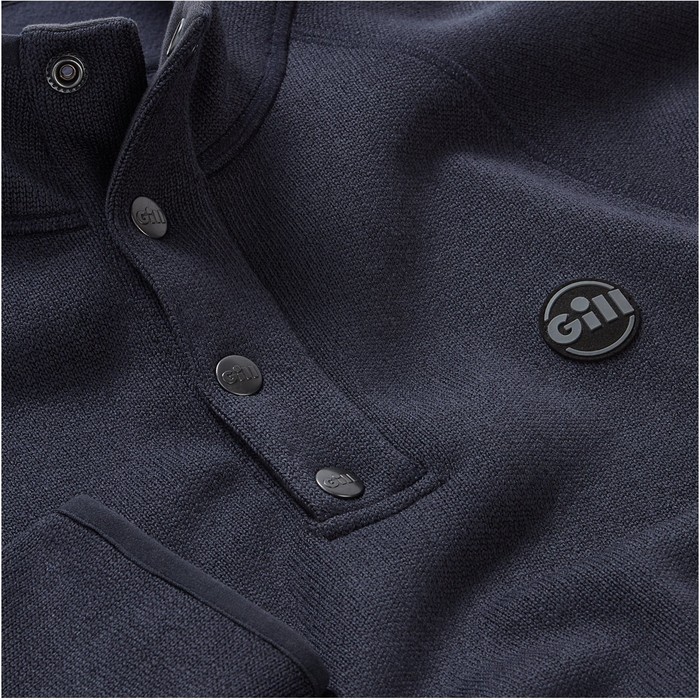 2024 Gill Mens Fisher Fleece 1498 - Navy